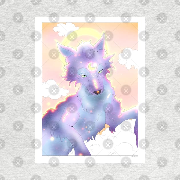 Light wolf dog by XoXy24